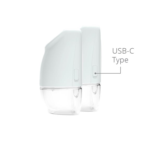 LUVION® Geneva Handsfree Elektrische Borstkolf Dubbel - Draadloze kolf voor thuis én onderweg van Luvion — afbeelding 2