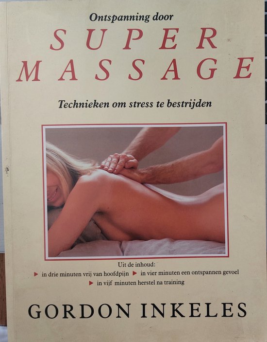 Ontspanning door supermassage - cover