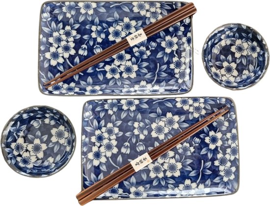 Meet Japan sushi servies set - 4 delig