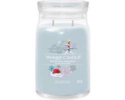 Yankee Candle - North Pole Hideaway Large Jar Geurkaars - 90 branduren - twee lonten
