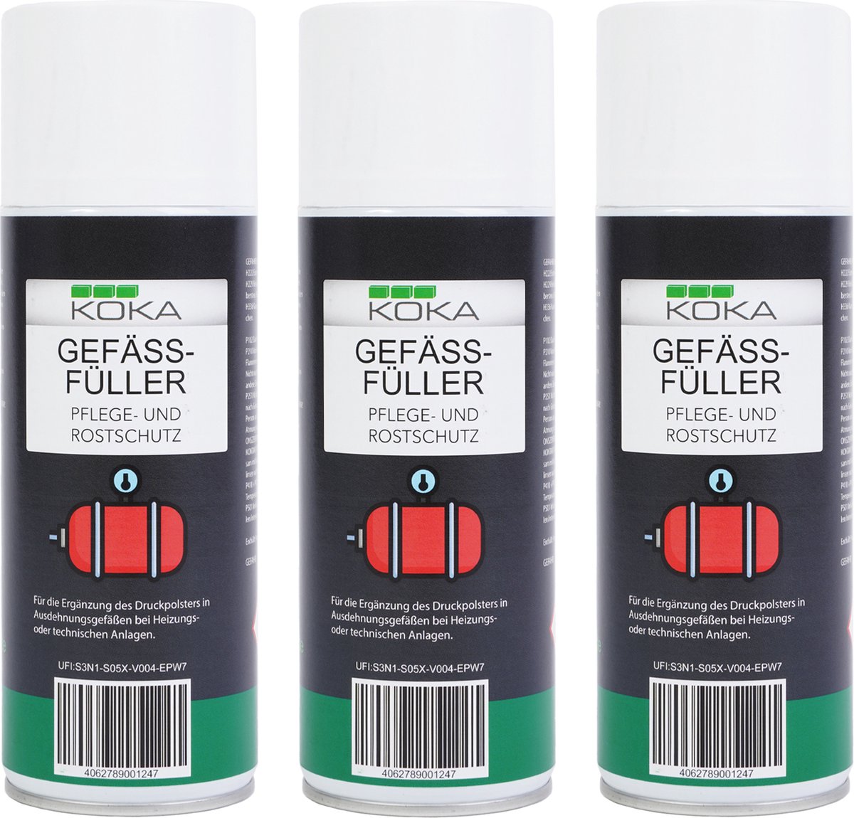 3x vaatvullers 400ml