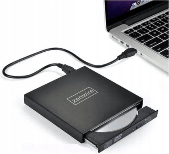 Zenwire Externe optische drive-Externe optische drive-USB 3.0-Plug & Play-CD/DVD-speler van Zenwire — afbeelding 5