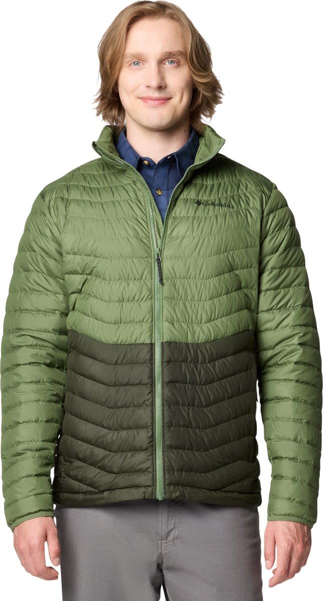 Columbia Westridge Down Jacket 2050745366, Mannen, Groen, Jasje, maat: XL