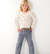 Little Label Pyjamas Filles - Taille 170-176 - Blauw, Jaune - Katoen BIO doux