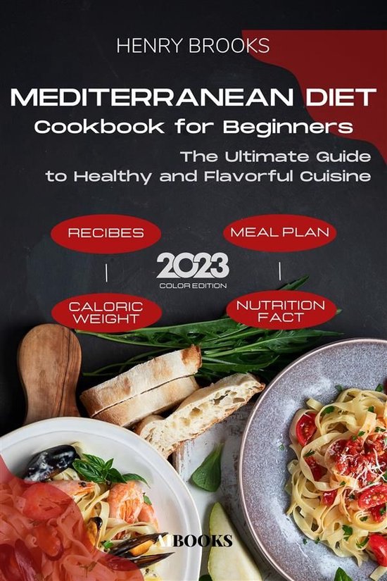 Mediterranean Diet Cookbook for Beginners - cover
