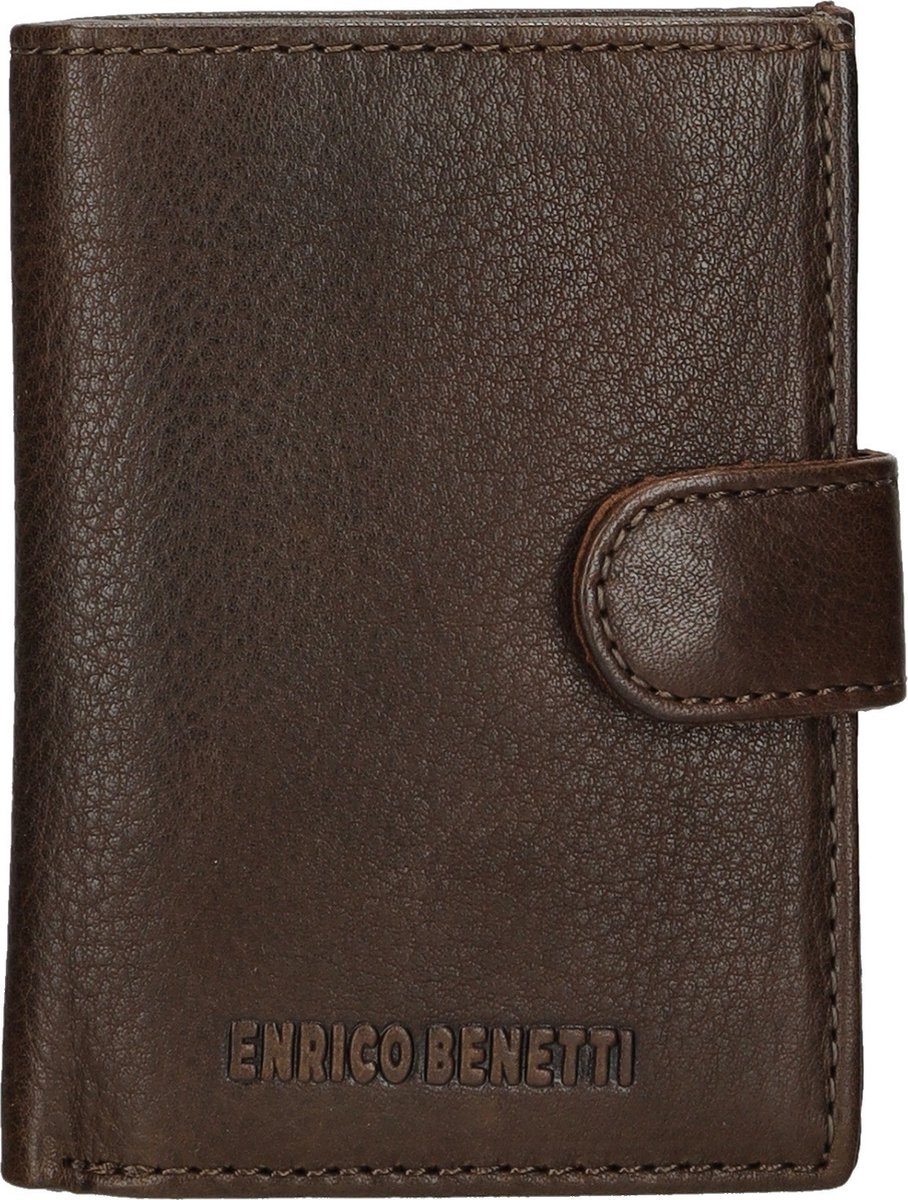 Creditcard etui 89023 Toscane - Enrico Benetti - Bruin - 8x2,5x11 cm