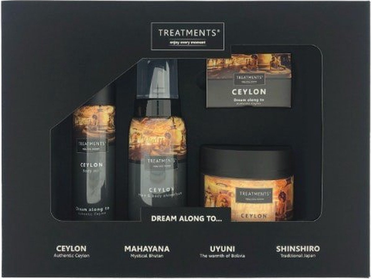 Goedkoopste Treatments® - GRMC - Geschenkdoos Relaxing Moments - Ceylon