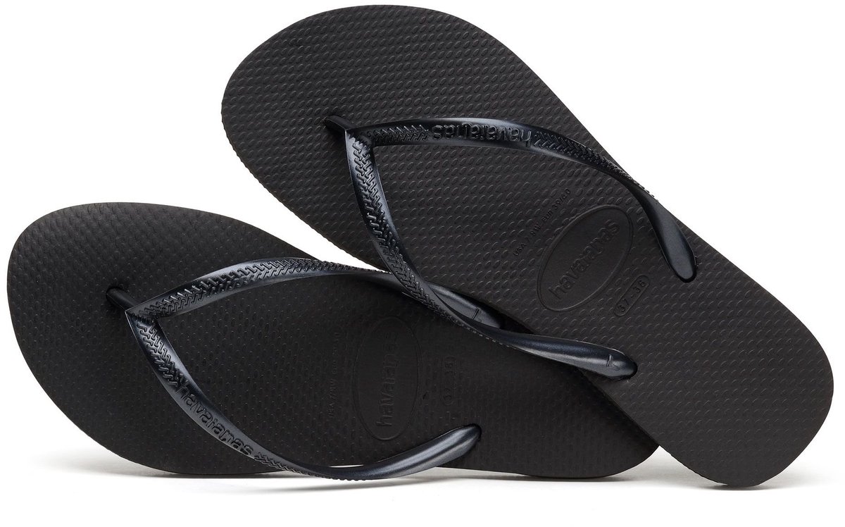 Havaianas Slim Slippers - Zwart