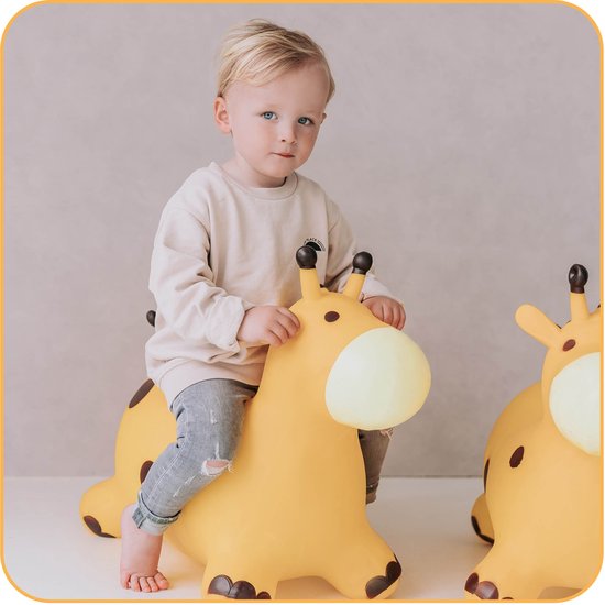 Foto: Jobber skippybal 70 cm skippy dieren skippyballen incl pomp