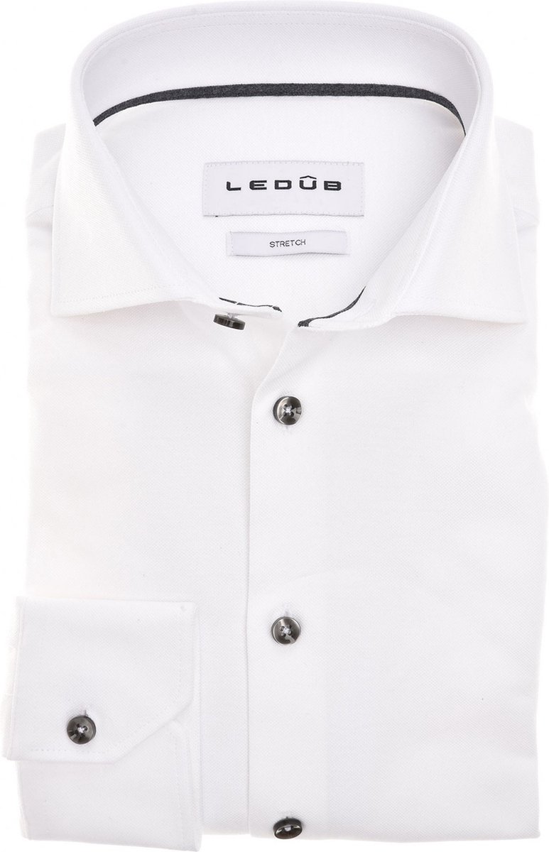 Ledub business overhemd wit