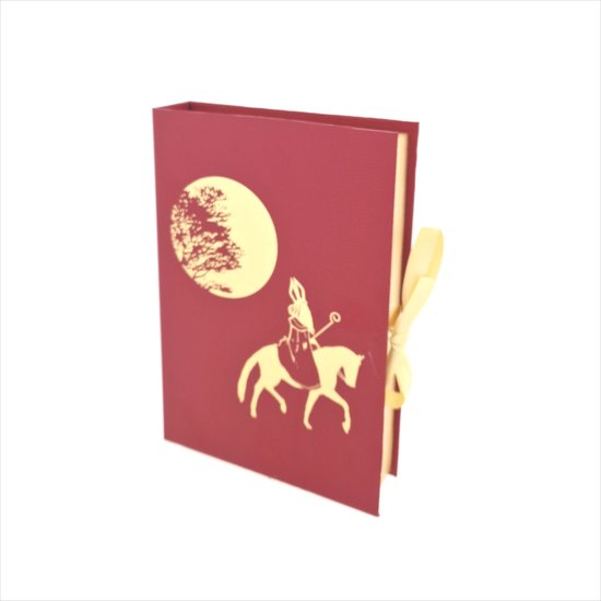 Foto: Boek van sinterklaas gift box cadeaudoos sinterklaas cadeau boek