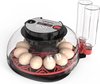 Broedmachine - 12 eieren - Volledig Automatisch - Ingebouwde Schouwlamp - Display - Met Flessen