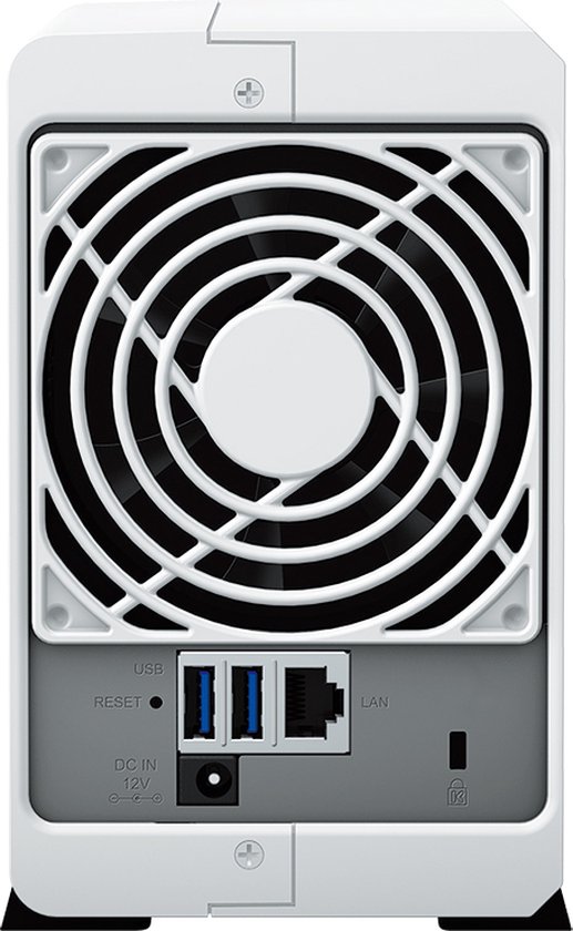 Synology DS223j - NAS - 2 bays - 0TB - Wit van Synology — afbeelding 5