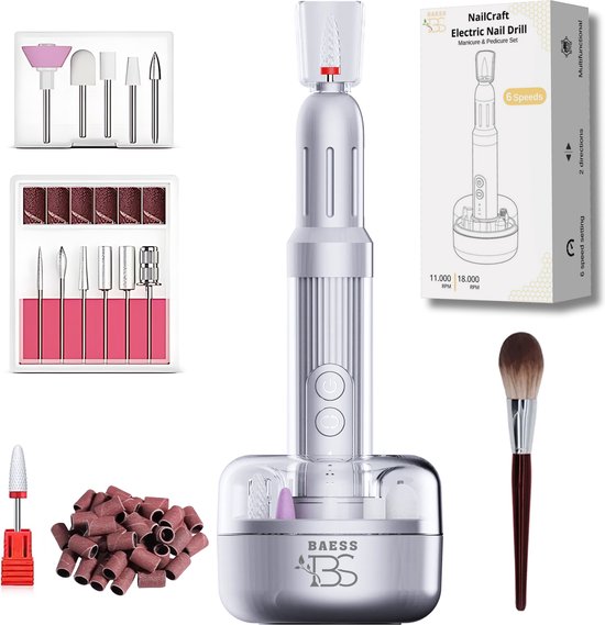 BAESS NailCraft Elektrische Nagelvijl