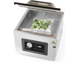 HENDI Vacuümkamer verpakkingsmachine – Profi Line – 410 mm sealstrip – RVS – Digitaal display – 333,3 L/min