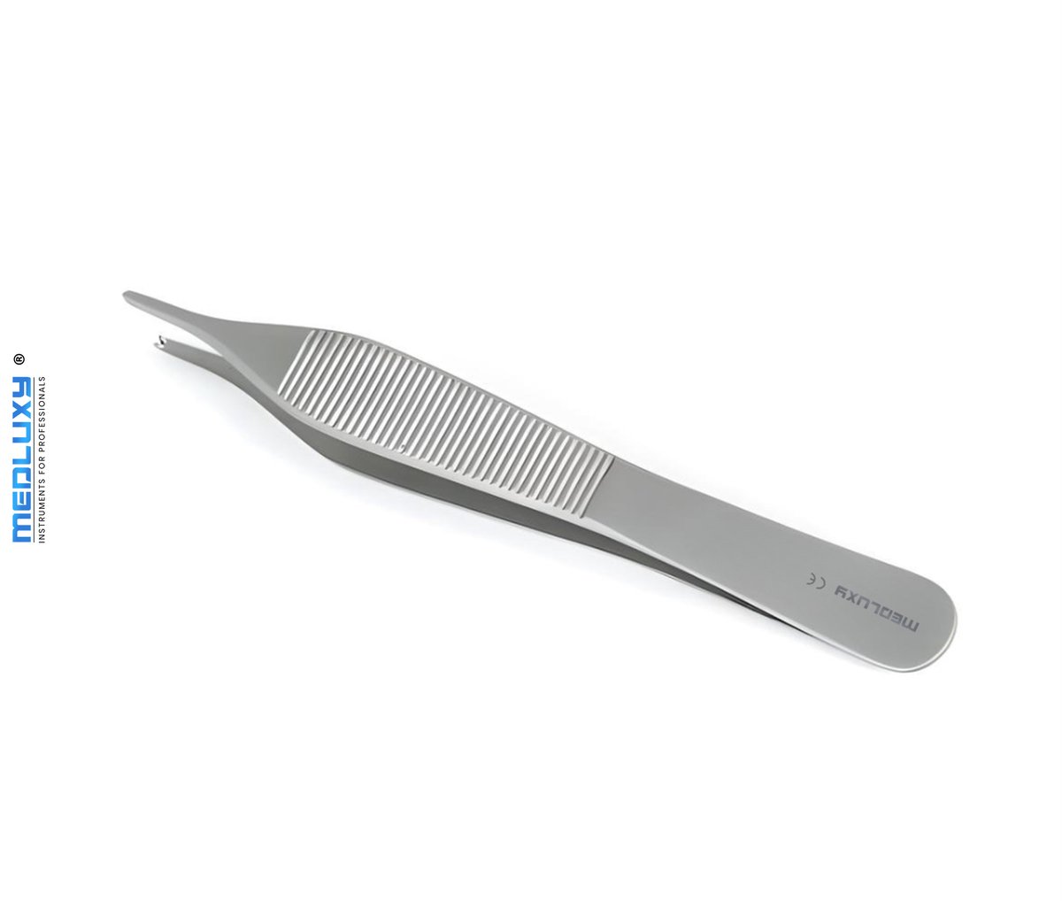 Goedkoopste Medluxy - Pincet Adson - 1 x 2 Tanden - 12 cm - EHBO Verpleegkunde Hechtpincet Chirurgische Pincet Weefsel Pincet Tissue Forcep Pince Burcelles