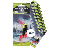 Eurocatch Twin Twister Rig 2 Hooks 10x