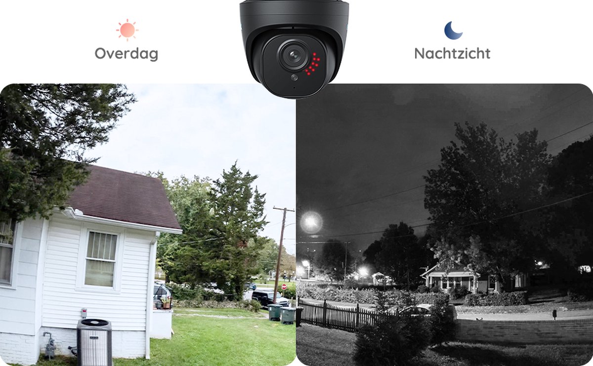 Reolink 5MP PoE IP-camera met Persoons-, Voertuig- en Dierdetectie, Power over Ethernet met 30 meter Nachzicht, Audio-opname, Ingebouwde Microfoon - RLC-520A – foto 6