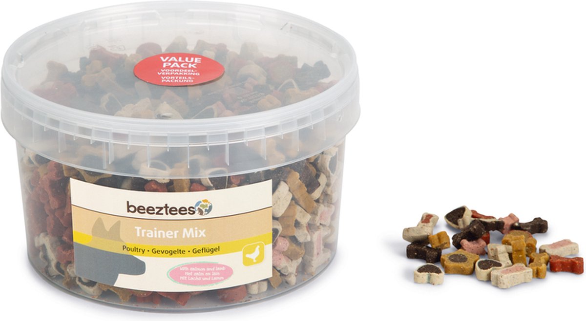 Beeztees Trainer Mix - Hondensnack - Voordeel - 1400 gram
