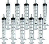 Spuit 5ml - 3 delig - Per Stuk Verpakt - 10stuks.