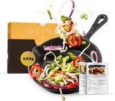 Ocina Gietijzeren pan voor BBQ en Inductie – 16 cm – Skillet – Koekenpan – Hapjespan - Pannen