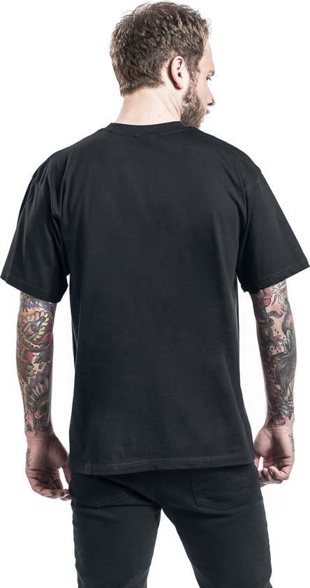 T-shirt AC/ DC avec logo rouge noir, taille S, Katoen - Produits dérivés, Groupes, Durabilité