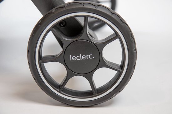 Leclerc Hexagon Buggy - Inklapbare Kinderwagen - Zwart - Reisbuggy — afbeelding 5