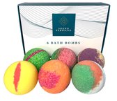 Sogno Persiano Geschenkset Spa Bruisballen voor bad Hydrateren Ontspanning Natuurlijk Antioxidanten - Bath Bombs Cadeau voor Vrouwen en Mannen - Avocado Olie - Vitamine C & E - Vegan - Verjaardag Verrassing - Moederdag