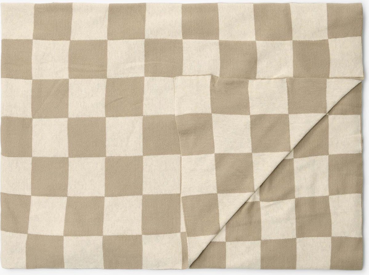 Marc O'Polo Rykki Plaid Dark Sand - 150x200 cm