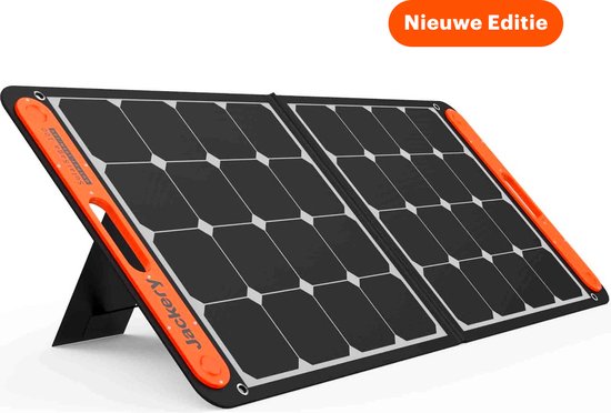 Jackery - Solarsaga 100 - Bifaciaal Draagbaar Zonnepaneel voor Explorer 240V2/500/1000V2 Krachtcentrale - Opvouwbare Zonnelader met USBC/A-uitgangen - voor Kamperen, Kuiten en Campers van Jackery — afbeelding 2