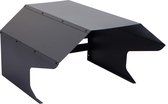 Garage pour tondeuse à gazon robot MCW-L43, auvent pour tondeuses à gazon, métal 40x59x69cm ~ anthracite
