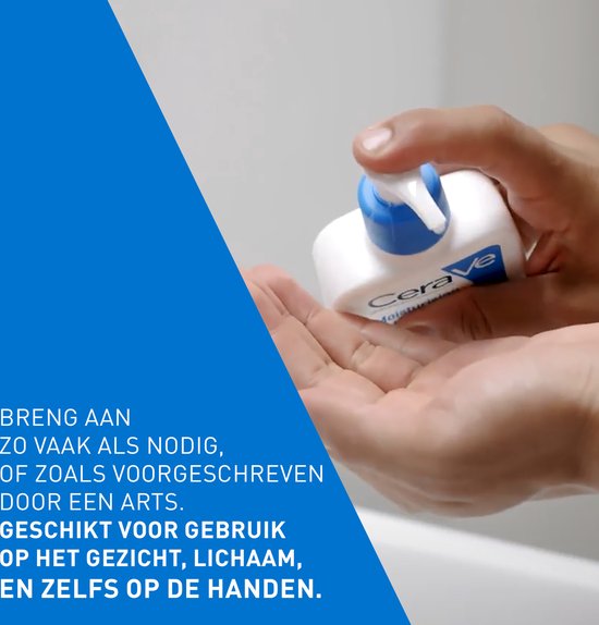 CeraVe Hydraterende melk - voor de droge tot zeer droge huid - met 3 essentiële ceramiden en hyaluronzuur - 473ml