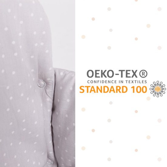 Geuther Filou - Stoelverkleiner - Grijs - OekoTex - zitverkleiner geschikt voor Filou kinderstoel - Stoelkussen - Stoelverkleiner voor kinderstoel van Geuther — afbeelding 4