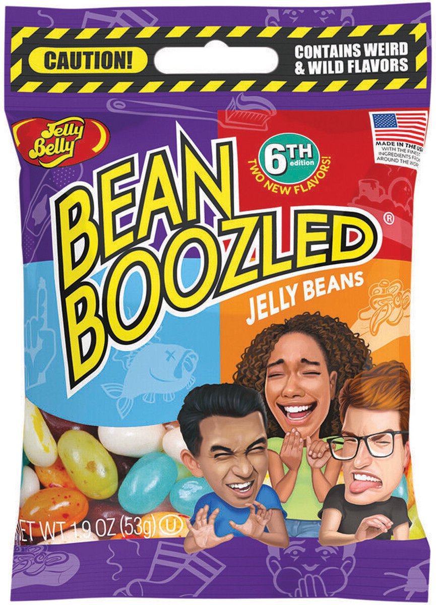 Jelly Belly Jelly Beans - Bean Boozled - 3x54 gram — cadeau in Cadeau-ideeën - foto 3
