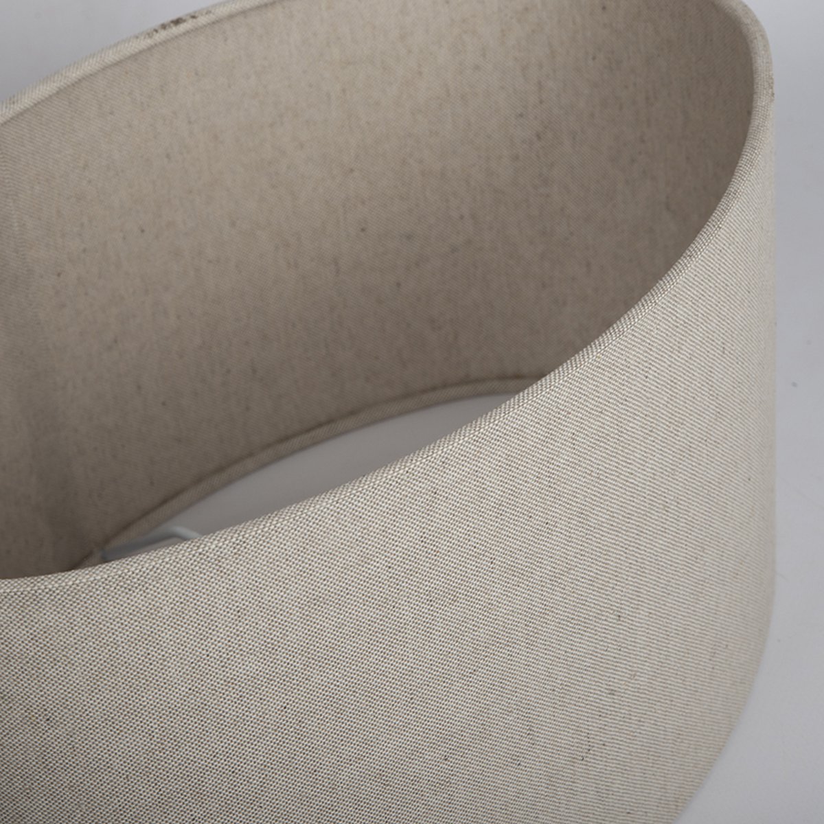 Kap ovaal recht smal 45-21-32 cm CADEN beige - Gratis thuisbezorgd - De Woon Cadeau Winkel
