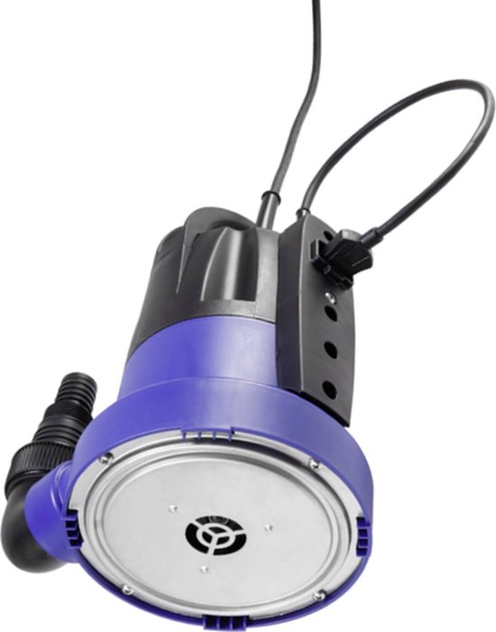 Pompe d'aspiration plate Borg Sensor - Pompe à vadrouille - Pompe submersible - vadrouille sèche jusqu'à 1 mm - 7000 l/h