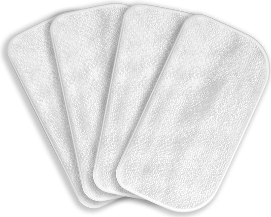 LUMAN Stoomreiniger Microvezeldoekjes Set - Geschikt voor V1 - Stoomdoek - Microvezeldoek - Navulling - 4 Stuks