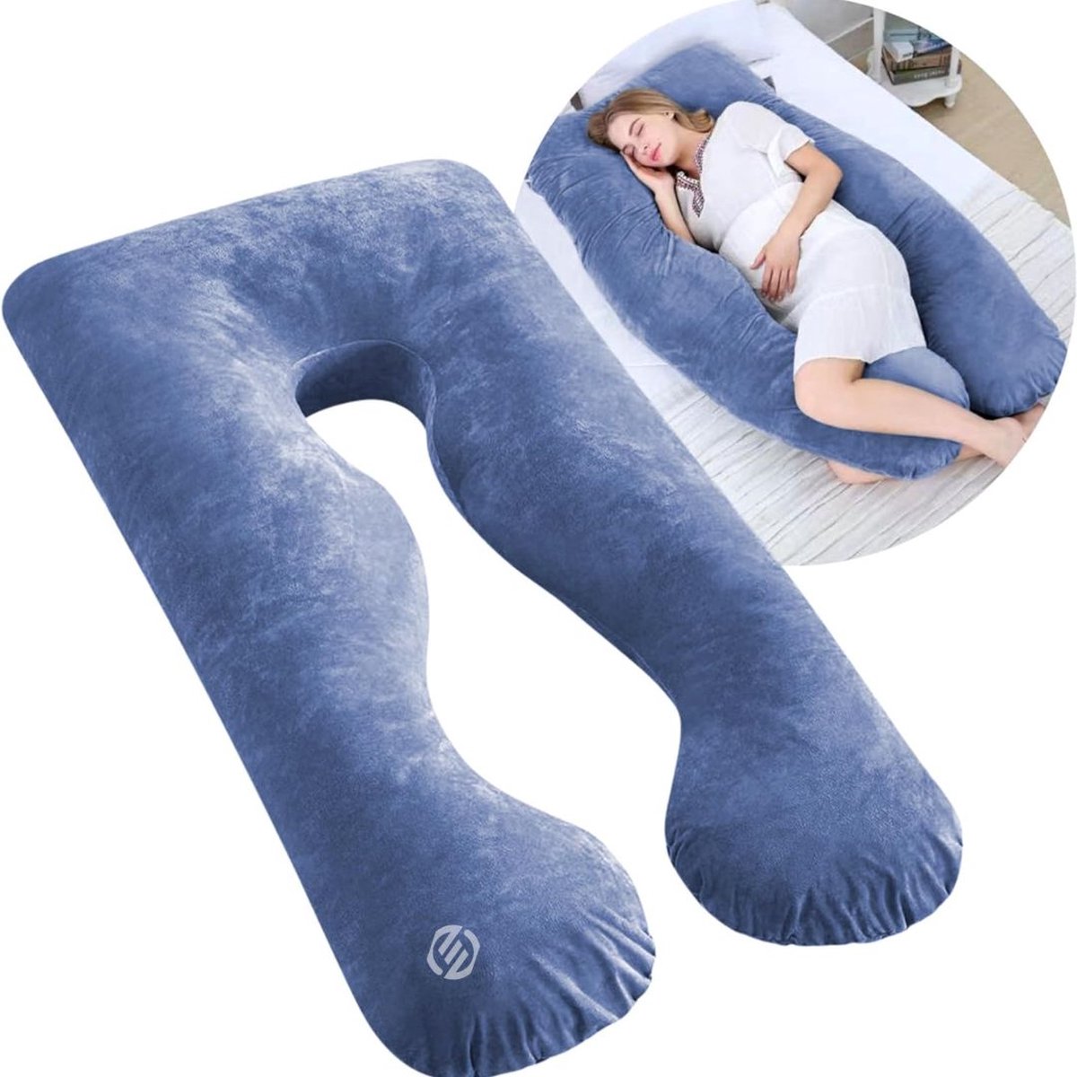 Goedkoopste Equivera Zijslaapkussen Volwassenen - Zijslaapkussen - Lichaamskussen Zijslaper - Zijslaap Kussen Volwassenen - Zwangerschapskussen - Voedingskussen - Borstvoedingskussen - Body Pillow - Voor een comfortabele nachtrust!