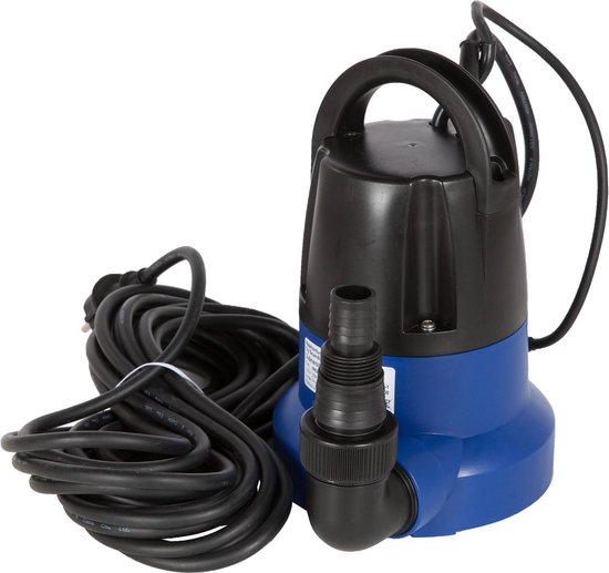 Pompe d'aspiration plate Borg Sensor - Pompe à vadrouille - Pompe submersible - vadrouille sèche jusqu'à 1 mm - 7000 l/h