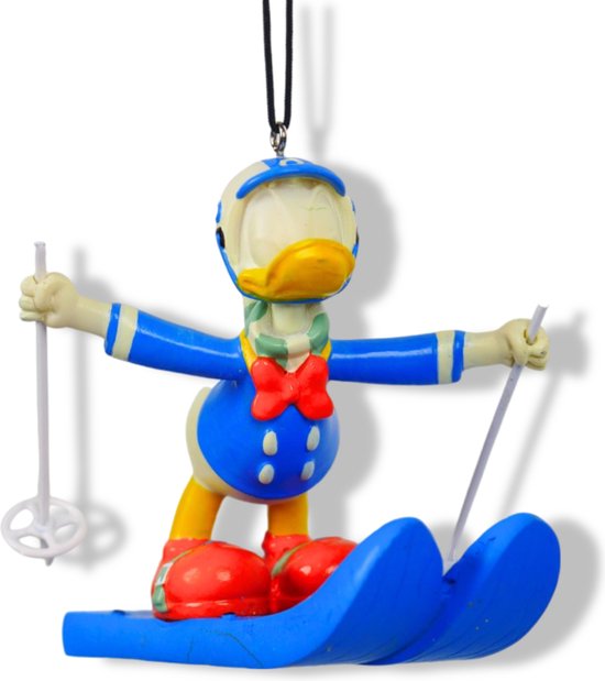 Disney - 3D Ornament Donald Ski 8,5x9x8 cm kerstornament