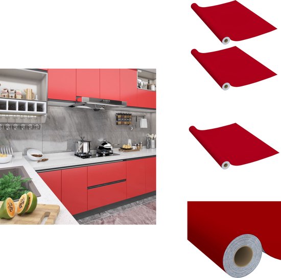 FunStick Houten Meubelfolie PVC Natuurhout Behang Decoratiefolie Wandsticker 40CM x 6M Houtlook Zelfklevend Waterdicht Vinyl Decoratief Film Textuurbehang voor Meubel Tafel Garderobe Kast Kaptafel