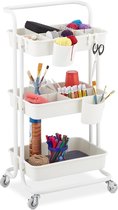 Porte-gobelets Suspendus Lot De 4 | Pour Chariot De Cuisine | Organisateur Mural | Plastique Noir