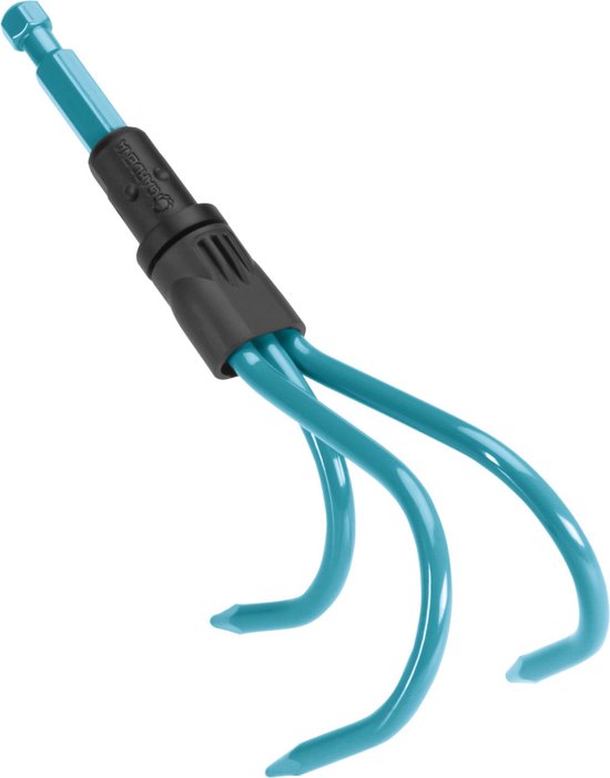 GARDENA Combisystem krabber 9 cm | 3 tanden grond losmaken, beluchten | voor stenige bodem, past op alle stelen