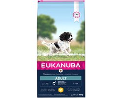 Eukanuba Active Adult Medium Breed Kip - Hondenvoer - 15 kg