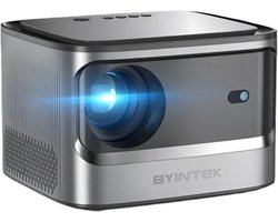 Byintek - X25 - Beamer - Projector Beamer - Mini Meamer - 1920x1080dpi - Automatische focus - met WiFi - 900 ANSI lumens - 101W - Zwart