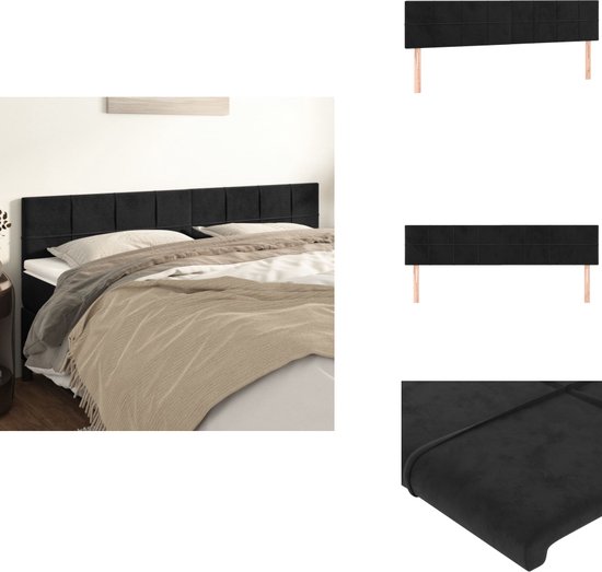 vidaXL Hoofdbord LED 144x5x78/88 cm kunstleer zwart, hoofdeinde, houten hoofdeinde, bedonderdeel, houten hoofdbord, slaapkamermeubel, bedaccessoire vidaXL Hoofdbord LED 144x5x78/88 cm kunstleer zwart, hoofdeinde, houten hoofdeinde, bedonderdeel, houten hoofdbord, slaapkamermeubel, bedaccessoire