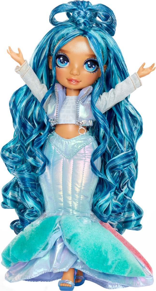 Rainbow High Winter Wonderland pop - Skyler (blauw) — afbeelding 10