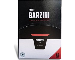 Barzini koffiecups Italian Espresso - sterke Italiaanse koffie - 80 cups