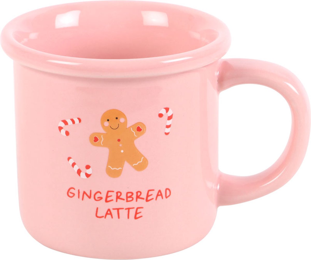 Tasse De Noël TEMPTATIONS En Pain D'épices, Avec Cuillère Et Sous-verre Assortis, Coffret Cadeau, Neuf