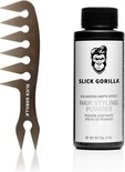 Set Slick Gorilla - Poudre Coiffante 20g + Peigne Carbone | Volume Et Texture Mate